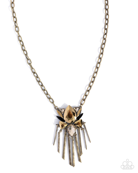 Tassel Tapestry - Brass