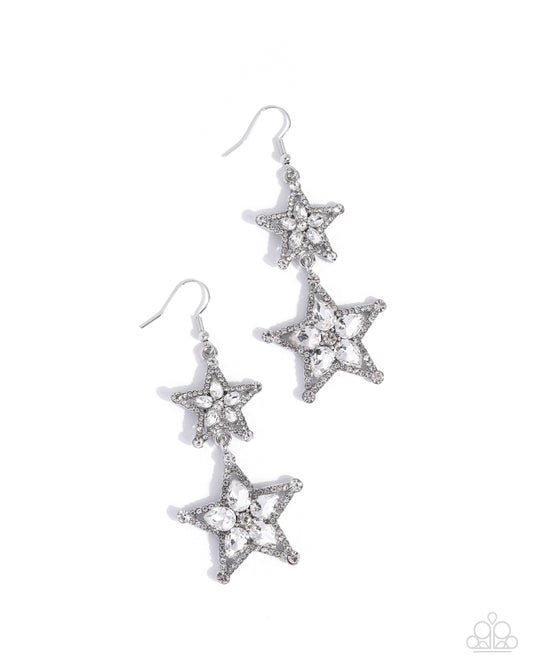 Glittery Galaxy - White