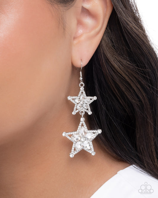 Glittery Galaxy - White