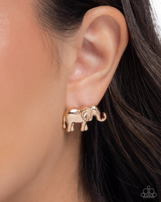 Elephant Eloquence - Gold