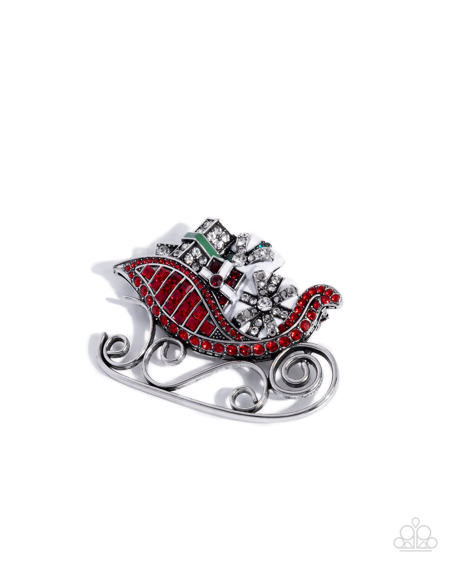 Sledding Shimmer - Red