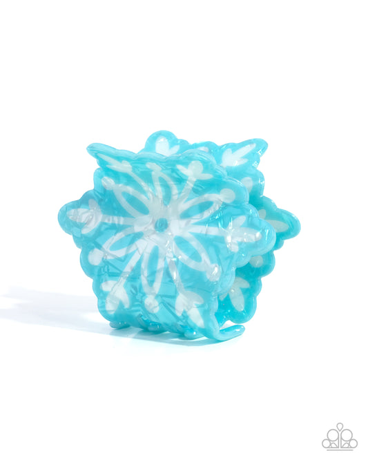 Snowflake Sparkle - Blue