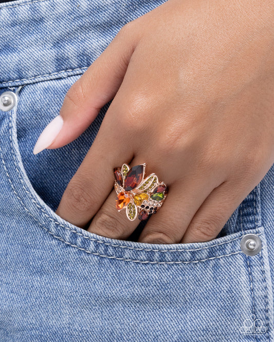 Captivating Cluster - Rose Gold