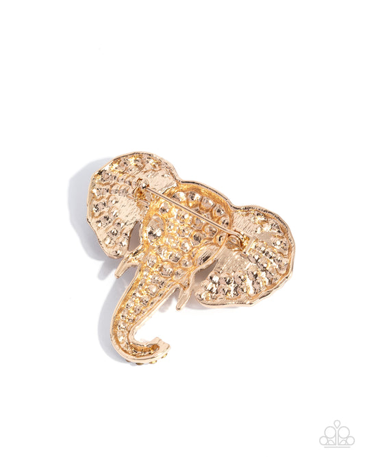 Elephant Empathy - Gold