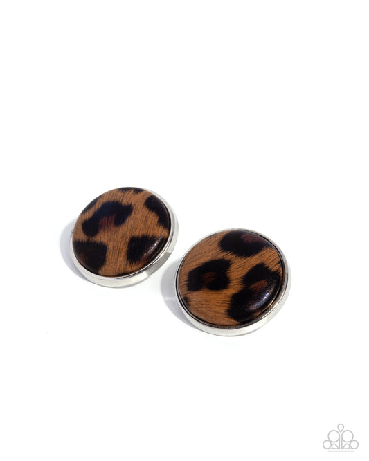 Cheetah Centerpiece - Brown