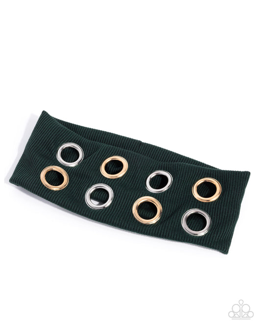 Glitzy Grommets - Green