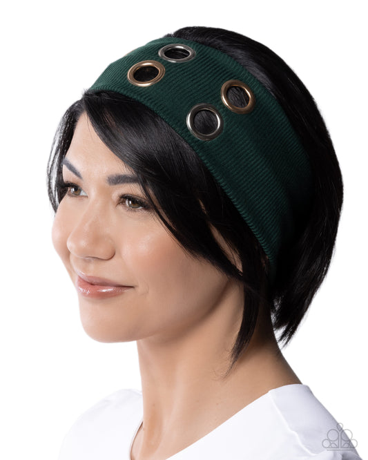 Glitzy Grommets - Green