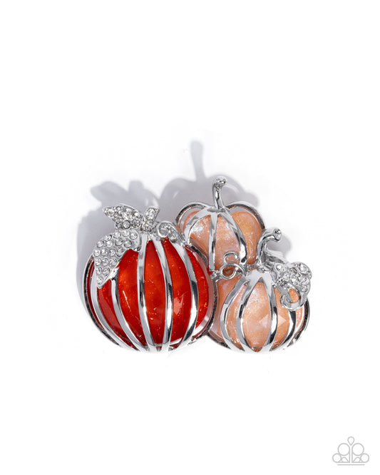 Pumpkin Pattern - White
