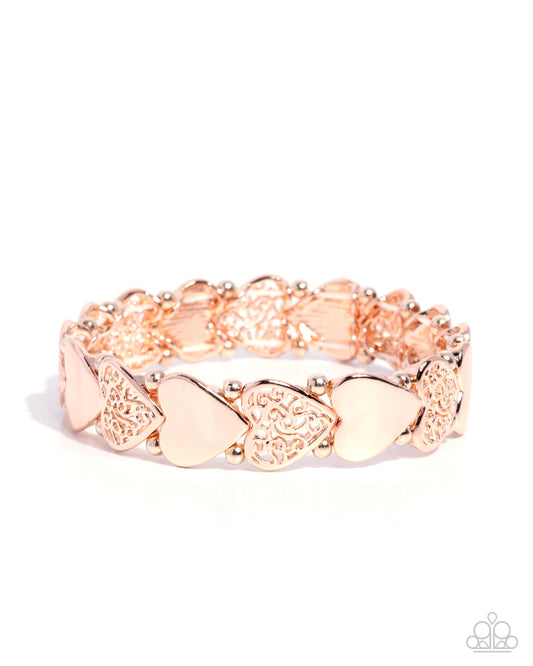 Handcrafted Heartthrob - Rose Gold