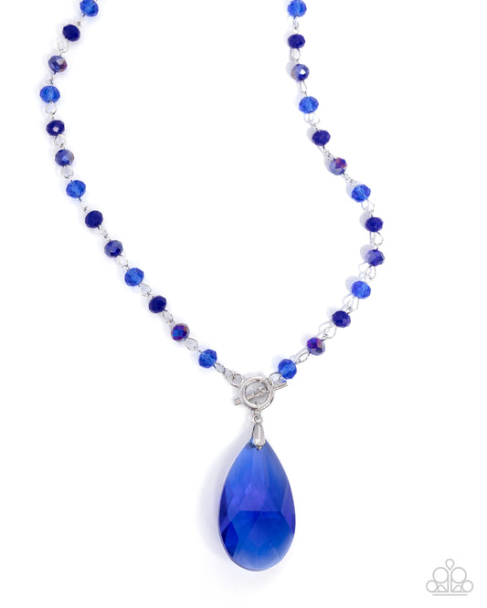 Teardrop Tale - Blue