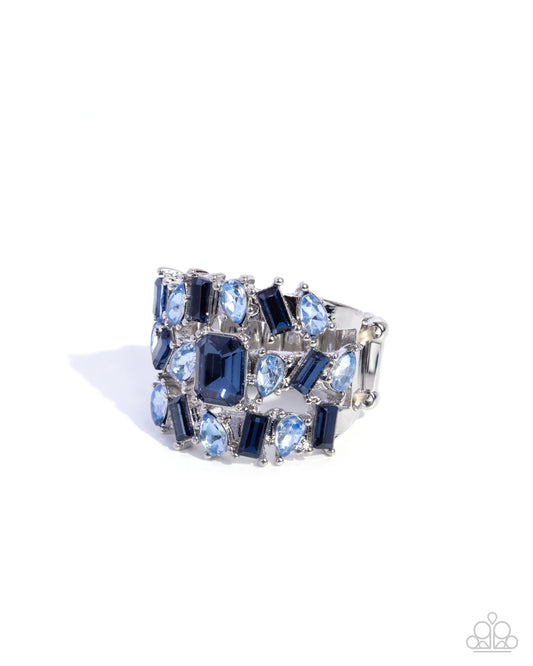 Strategically Shimmery - Blue
