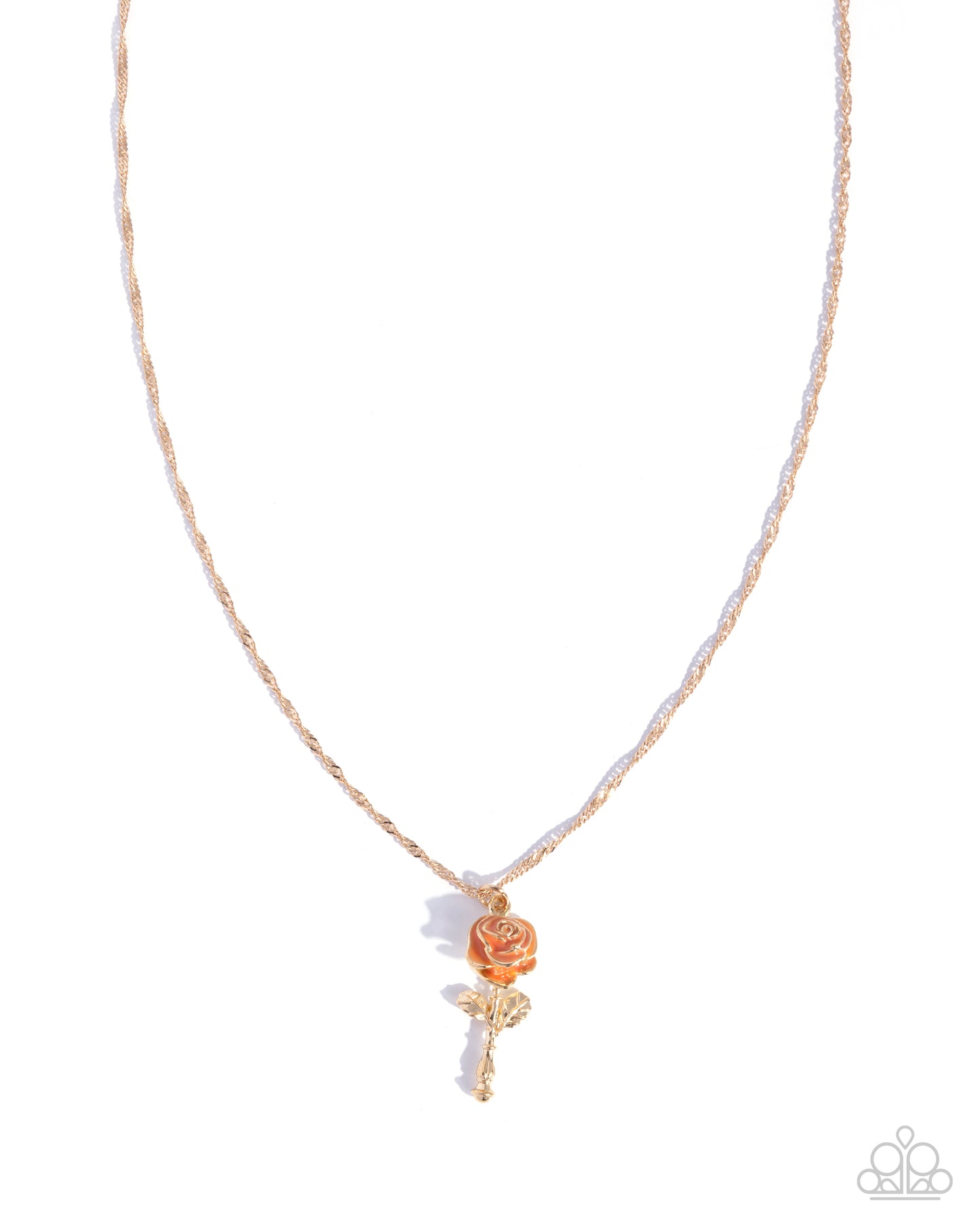 A Single Rose - Orange