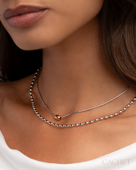 Mirel - 18K Gold/Rhodium