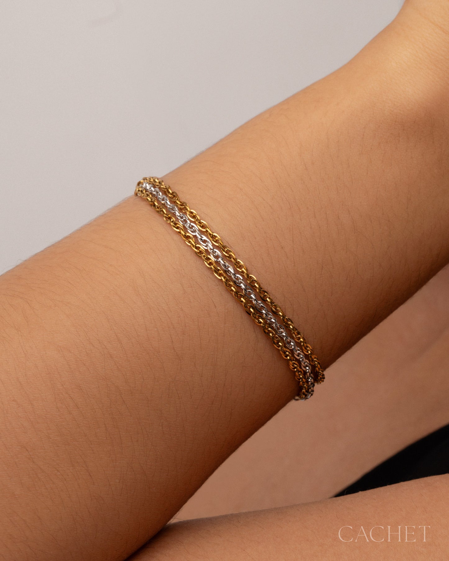 Fonctionner - 18K Gold/Rhodium