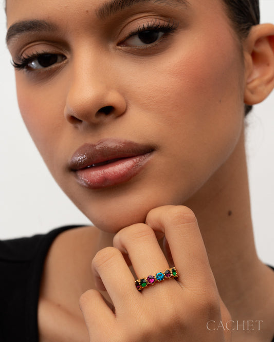 Royaute - Size 6 -18K Gold Ring