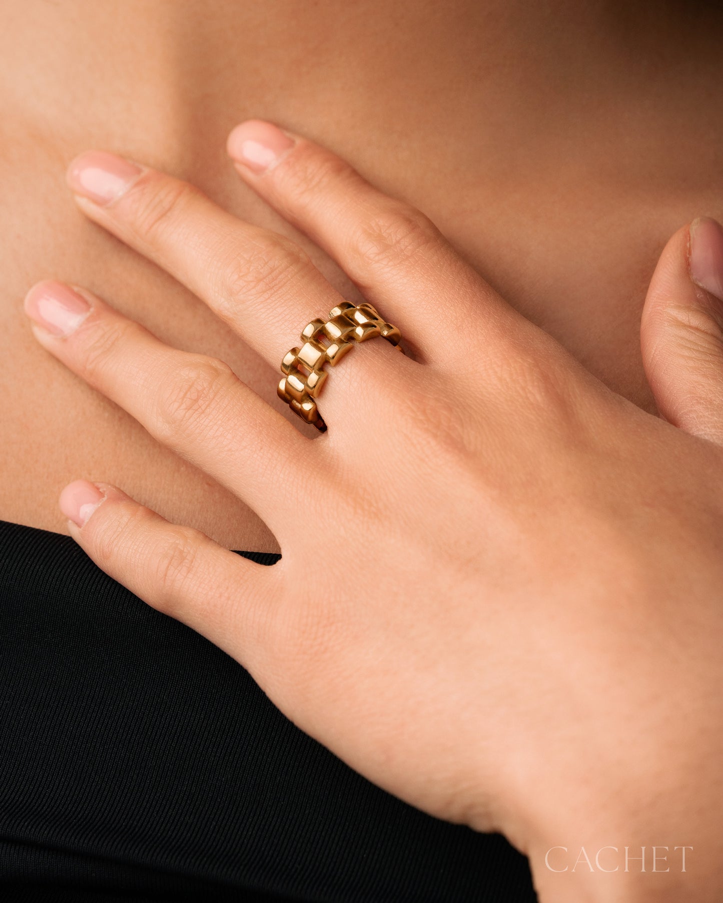 Connexe  - Size 7 -  18K Gold