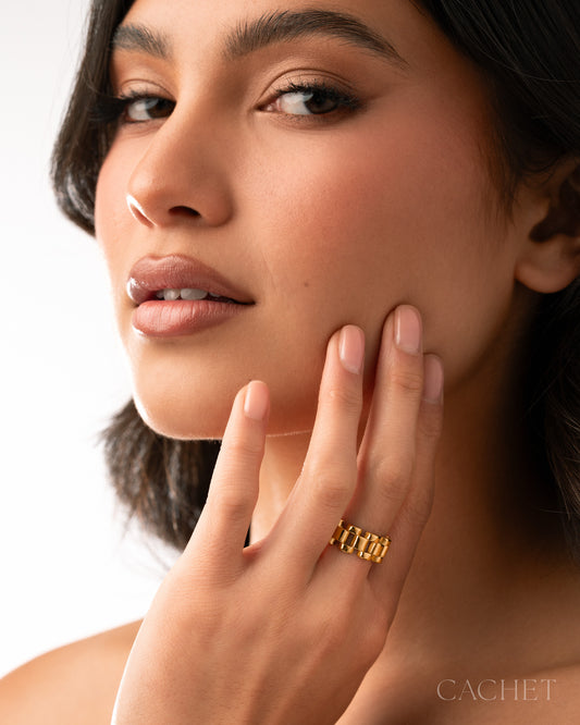 Connexe - Size 7 - 18K Gold