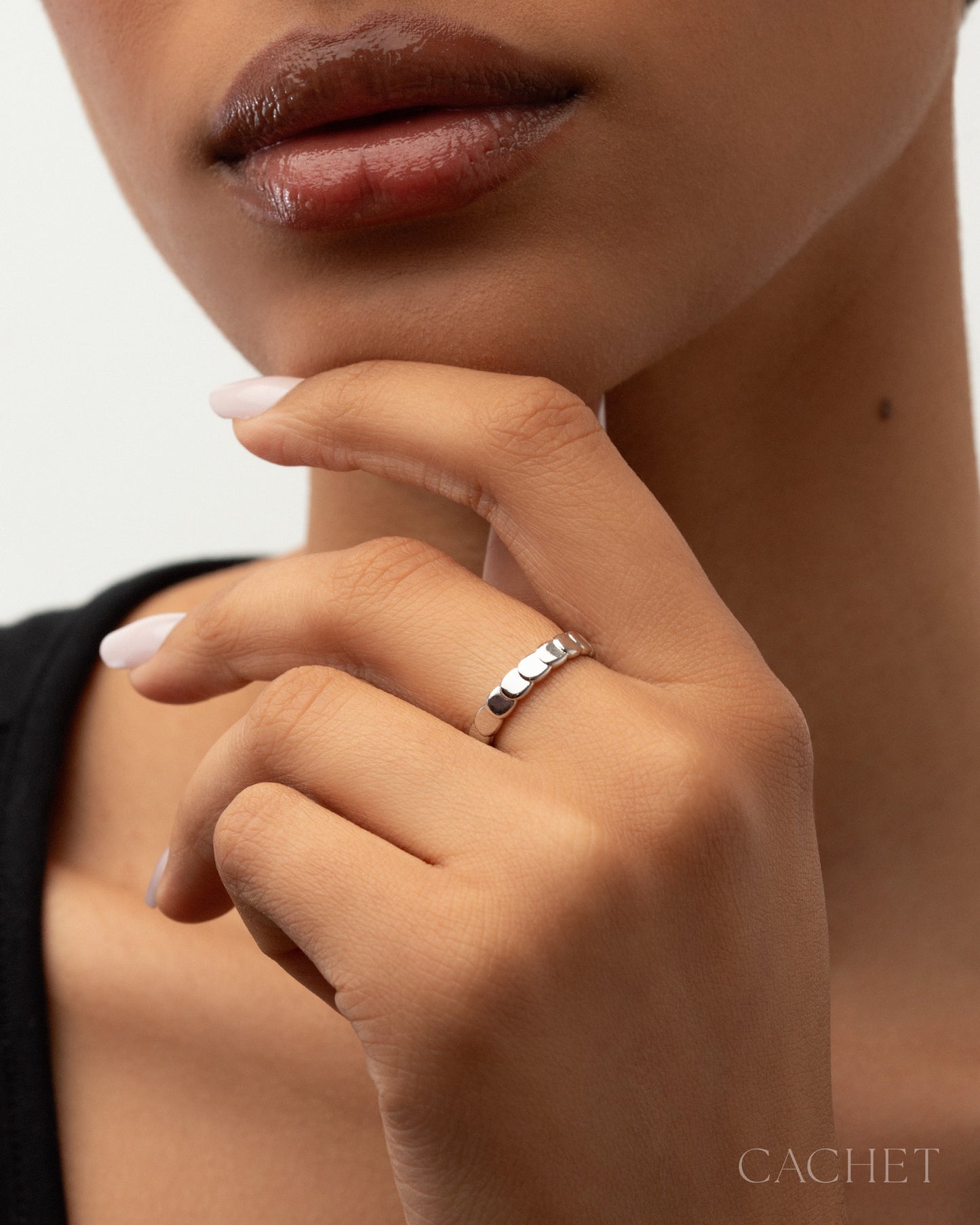 Intelligente  - Size 7 -  Rhodium