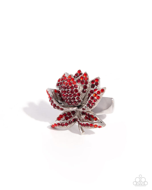Luminescent Lotus - Red