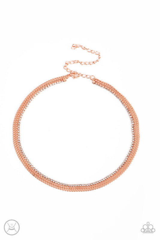 Glitzy Gusto - Copper - Paparazzi Accessories