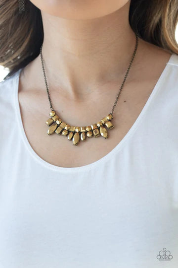 Wish Upon a ROCK STAR - Brass - Paparazzi Accessories