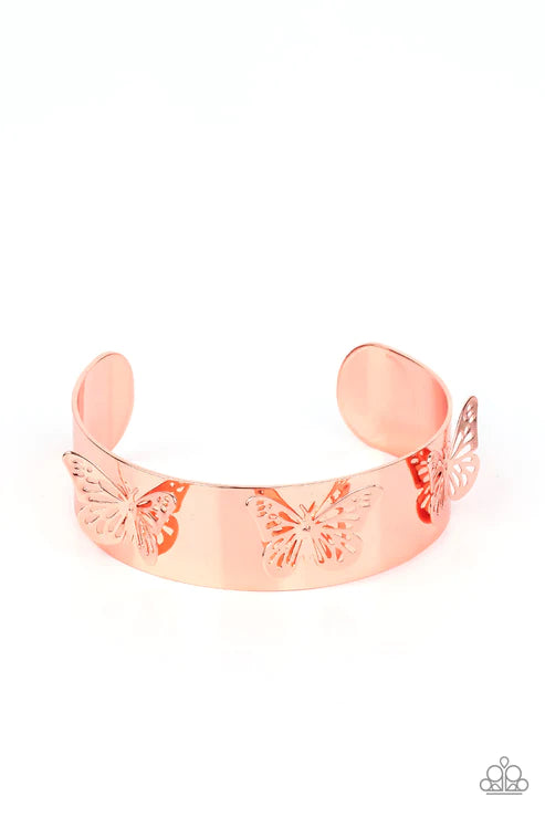 Magical Mariposa - Copper - Paparazzi Accessories