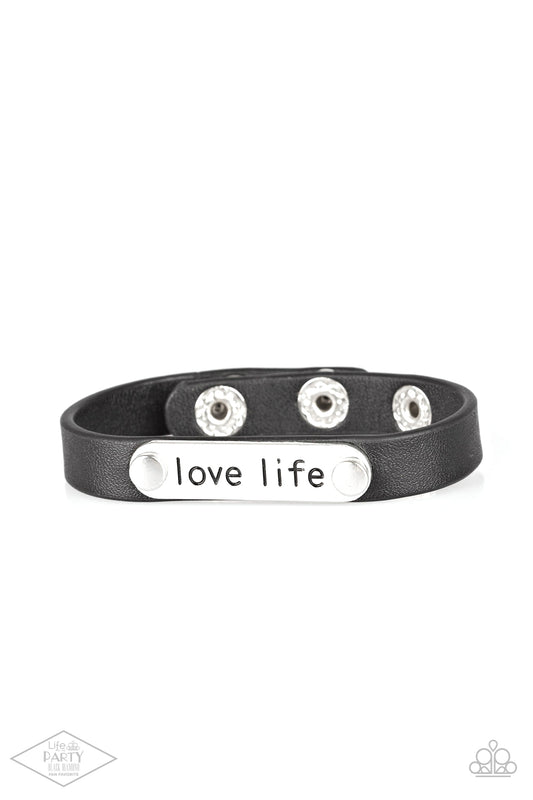 Love Life - Black- Paparazzi Accessories