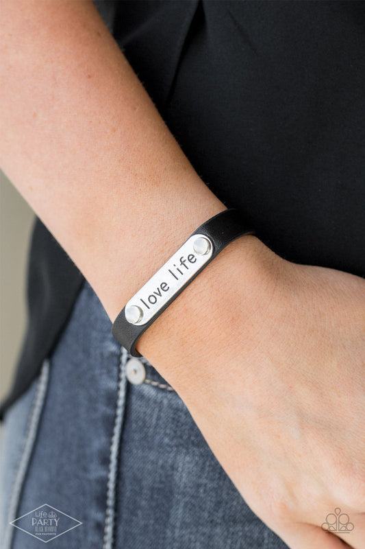 Love Life - Black- Paparazzi Accessories