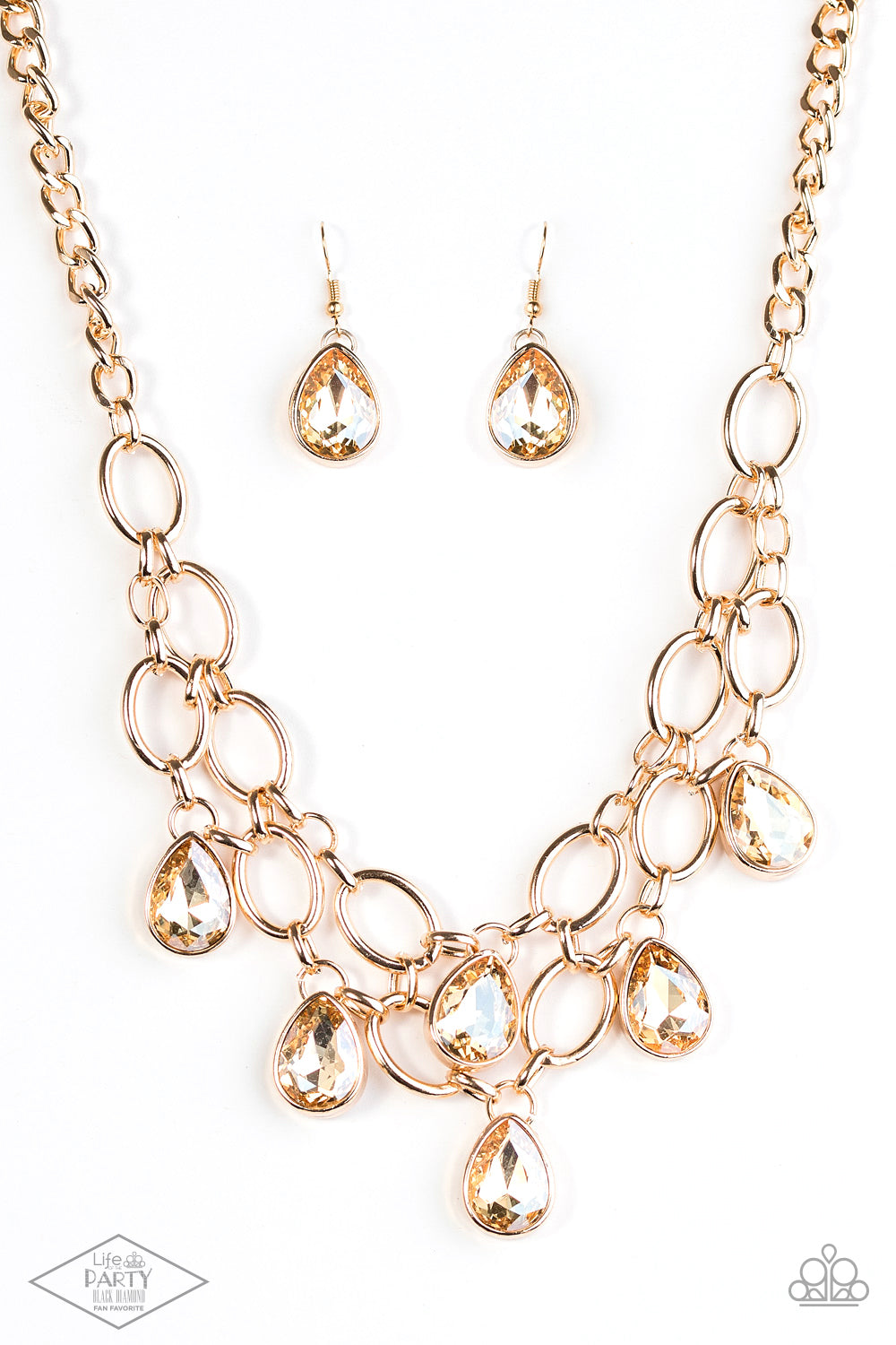 Show-Stopping Shimmer - Gold - Paparazzi Accessories