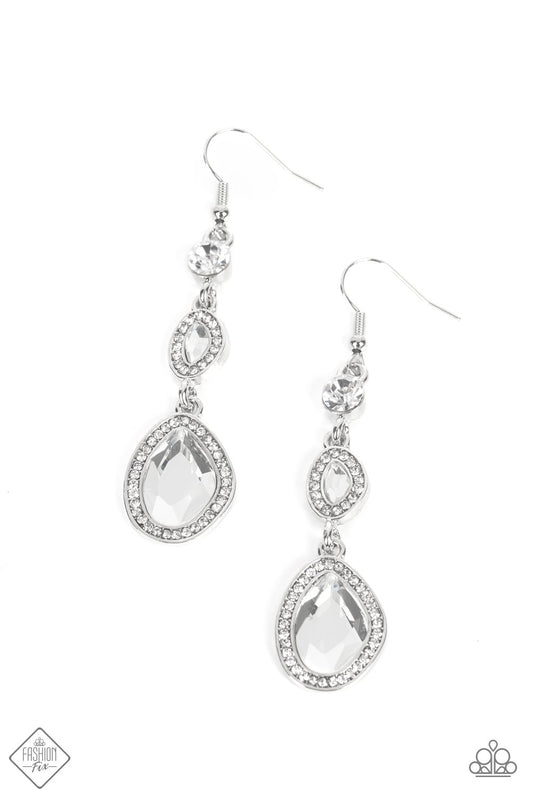 Dripping Self-Confidence - White - Paparazzi Accessories