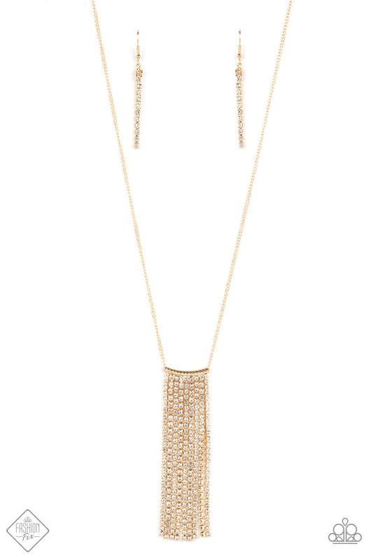 Stellar Crescendo - Gold - Paparazzi Accessories