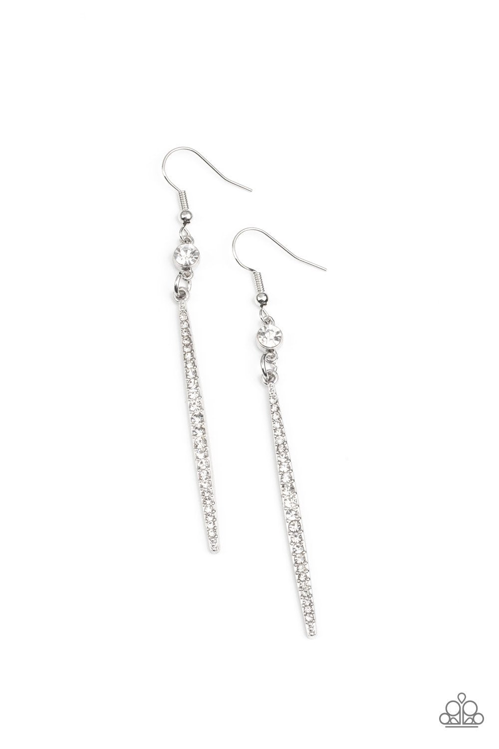 Skyscraping Shimmer - White - Paparazzi Accessories