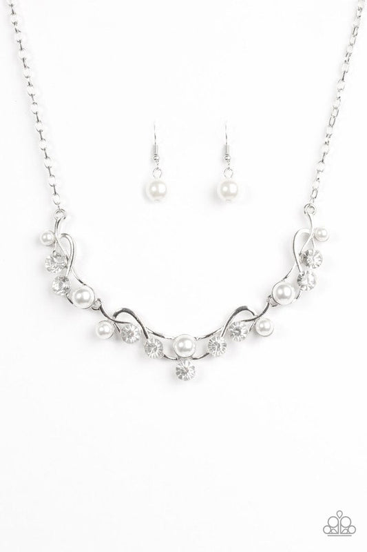 Tie The Knot - White - Paparazzi Accessories