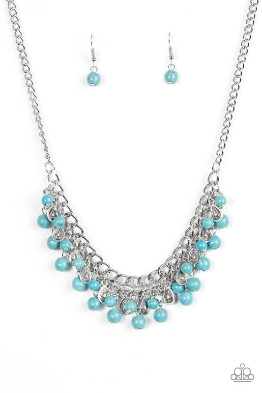 Poshly Paleo - Blue - Paparazzi Accessories