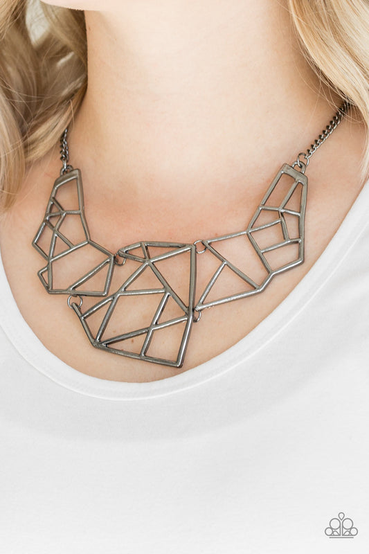 World Shattering - Black - Paparazzi Accessories