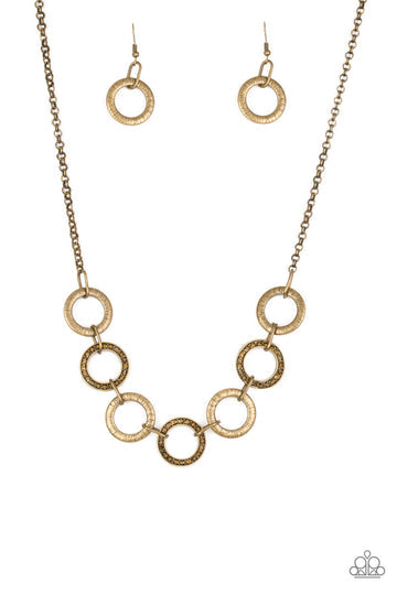 Modern Day Madonna - Brass - Paparazzi Accessories
