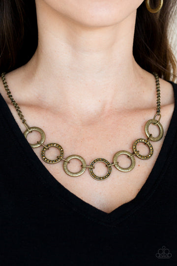 Modern Day Madonna - Brass - Paparazzi Accessories