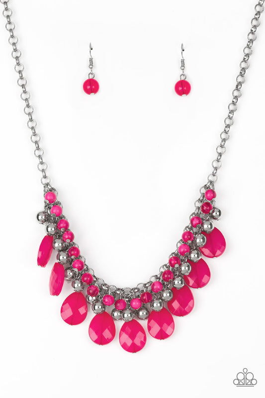 Trending Tropicana - Pink - Paparazzi Accessories