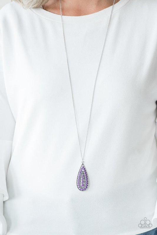 Tiki Tease - Purple - Paparazzi Accessories