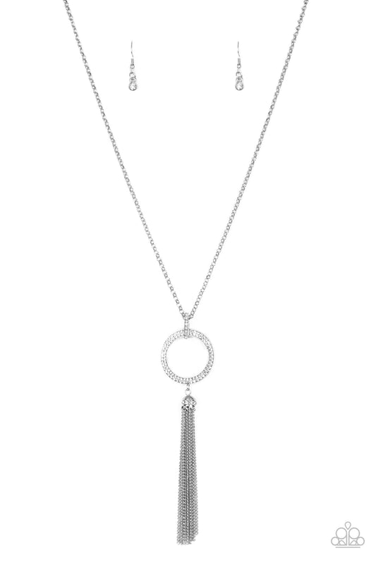 Straight To The Top - White - Paparazzi Accessories