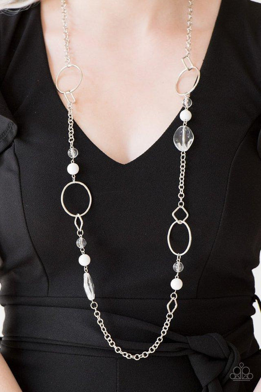 Very Visionary - White - Paparazzi Accessories