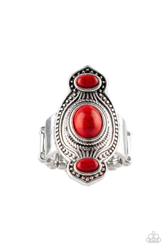 Dune Drifter - Red - Paparazzi Accessories