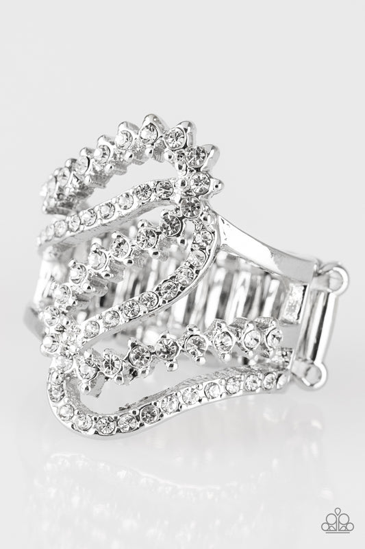 Make Waves - White - Paparazzi Accessories