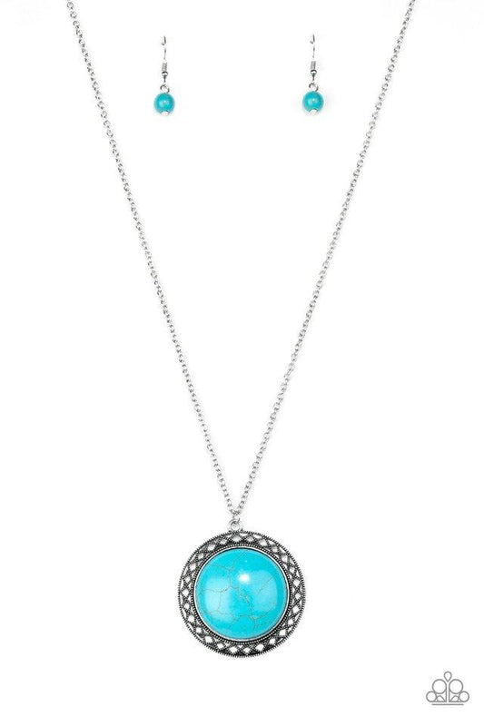 Run Out of RODEO - Blue - Paparazzi Accessories