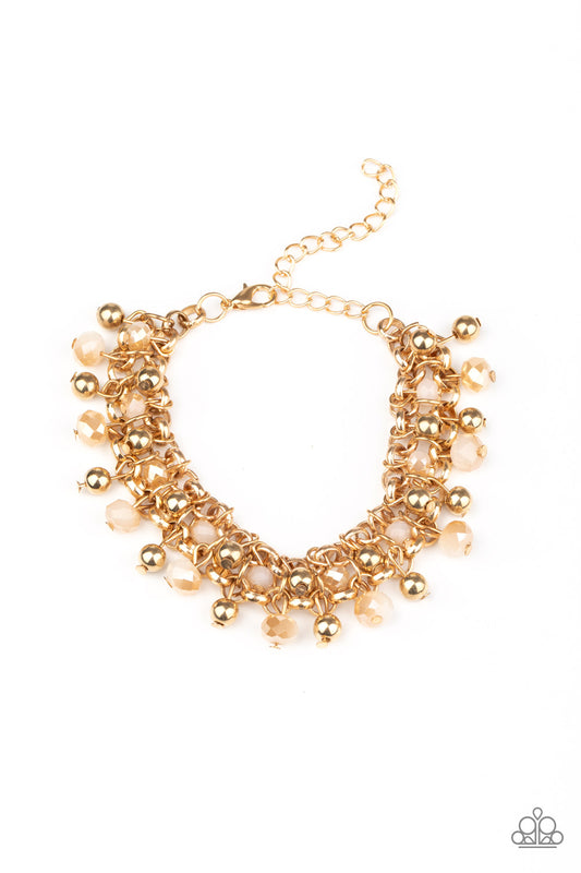 Just For The FUND Of It! - Gold - Paparazzi Accessories