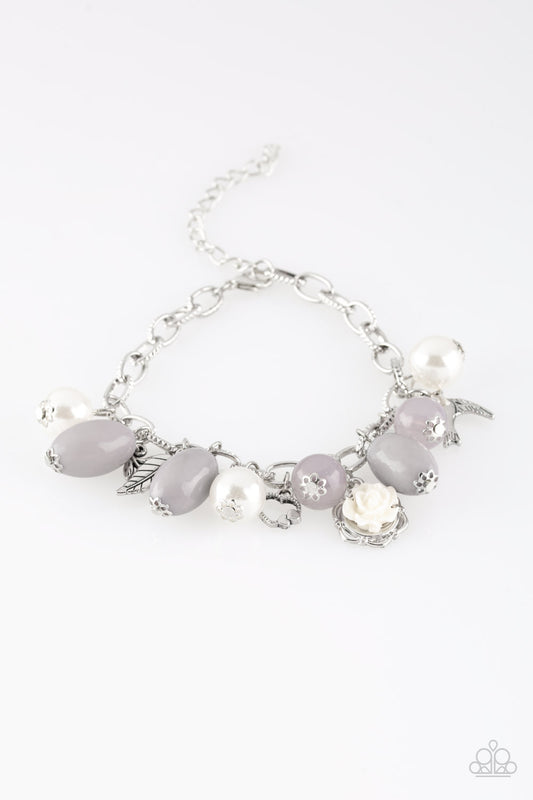 Love Doves - Silver - Paparazzi Accessories