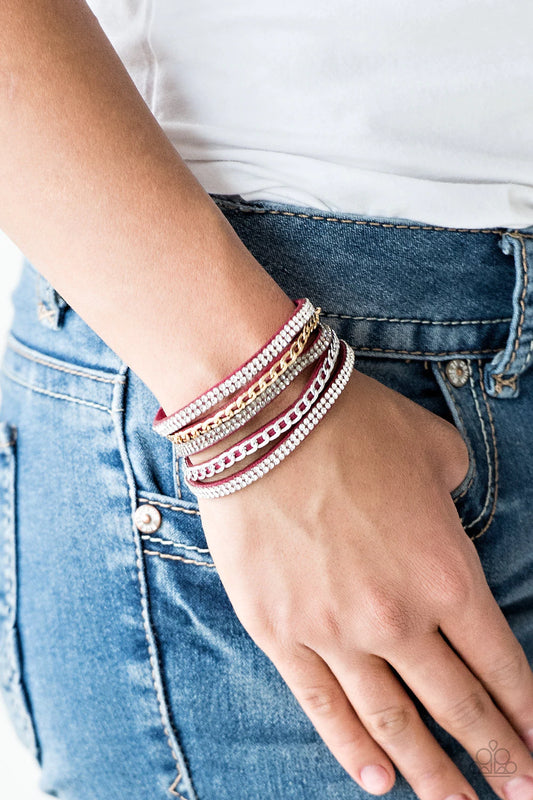 Fashion Fiend - Red - Paparazzi Accessories