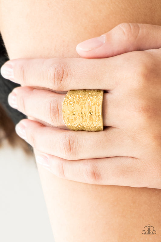 Paleo Patterns - Gold - Paparazzi Accessories