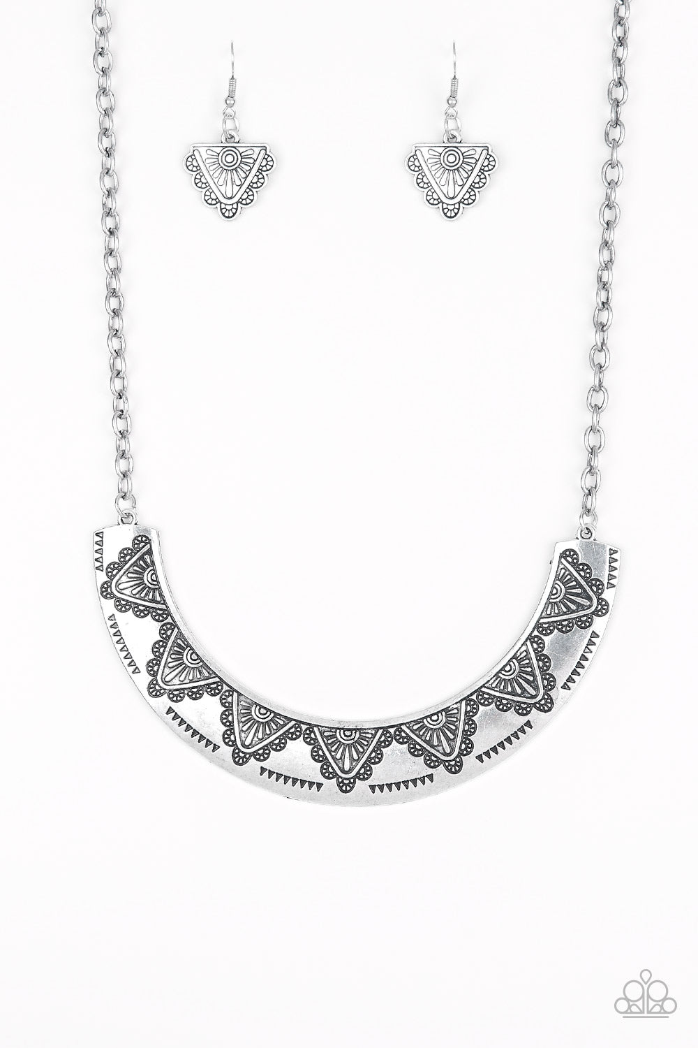 Persian Pharaoh - Silver - Paparazzi Accessories