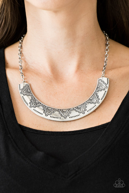 Persian Pharaoh - Silver - Paparazzi Accessories